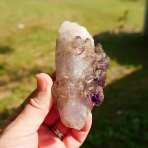 3.6" Elestial Skeletal Amethyst from Chiredzi, Africa 5.3 oz