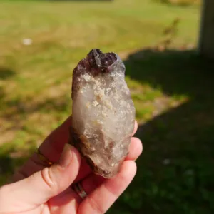 3.25" Elestial Skeletal Amethyst from Chiredzi, Africa 4.4 oz
