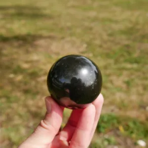 2" Aphanitic Basalt Sphere from South Africa 7.7 oz