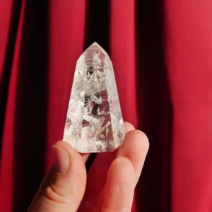 2" Starseed Lemurian Quartz Partially Polished Point | High Quality Quartz