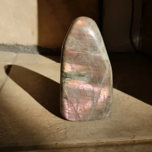 4" Purple Flash Labradorite Freeform | Spectrolite