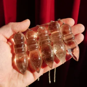 Smoky Quartz Egyptian Karnac Pendulums 2.25-2.5" - Choose Your Own!