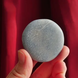 1.8" Blue Aventurine Flat Palm Stone