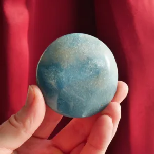 2.1" Trolleite Flat Palm Stone