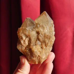 3.5" Kundalini Citrine Cluster from the Congo