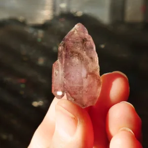 1.4" Elestial Amethyst from Chiredzi, Africa | Window Amethyst | Skeletal Amethyst 0.39 oz