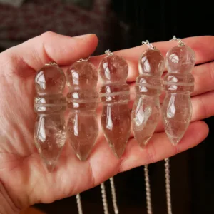 Smoky Quartz Egyptian Karnac Pendulums 2.25-2.5" - Choose Your Own!