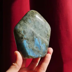 4.25" Labradorite with Blue Flash | Spectrolite | Freeform 1.4 Lb