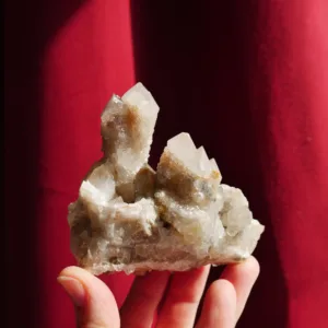 3" Limonite Spirit Quartz Cluster 10 oz from Boekenhouthoek, South Africa 10 oz