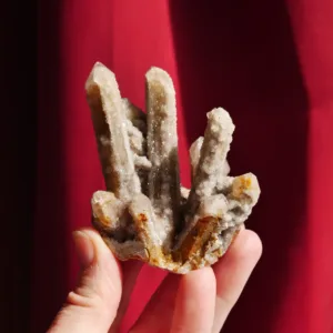 3" Witches Finger Cluster / Fairy Quartz / Spirit Quartz Cluster from Africa 5.2 oz