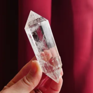 3.5" Clear Quartz Vogel with 12 sides from Brazil | Crystal Healing | Energy Tools 3.8 oz