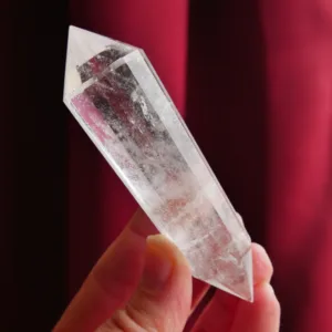 3.6" Clear Quartz Vogel with 12 sides from Brazil | Crystal Healing | Energy Tools 3 oz