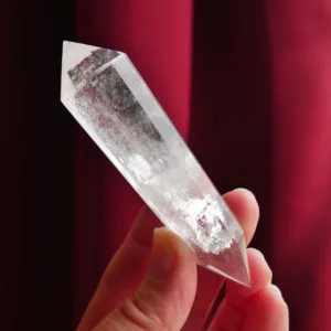 3.6" Clear Quartz Vogel with 12 sides from Brazil | Crystal Healing | Energy Tools 2.3 oz