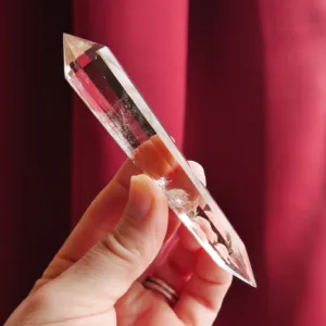 4.4" *SINGING* Smoky Quartz Vogel with 12 sides from Brazil | Crystal Healing | Energy Tools 1.6 oz