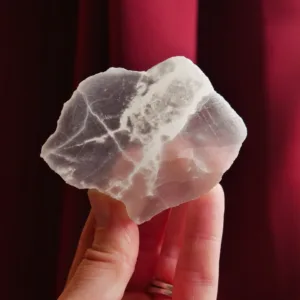3" Ulexite Crystal | Television Stone | Optical Crystal 4.4 oz