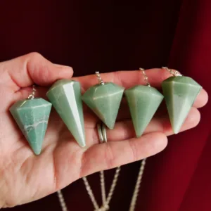 Green Aventurine Pendulums from Brazil - Choose Your Own!
