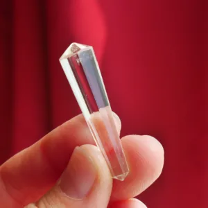 2.6" Clear Quartz Vogel Crystal | 12-Sided Healing Energy Tool from Brazil 0.2 oz