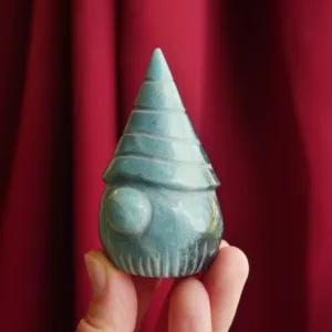 2.8" Trolleite Gnome Blue Crystal Carving from Brazil